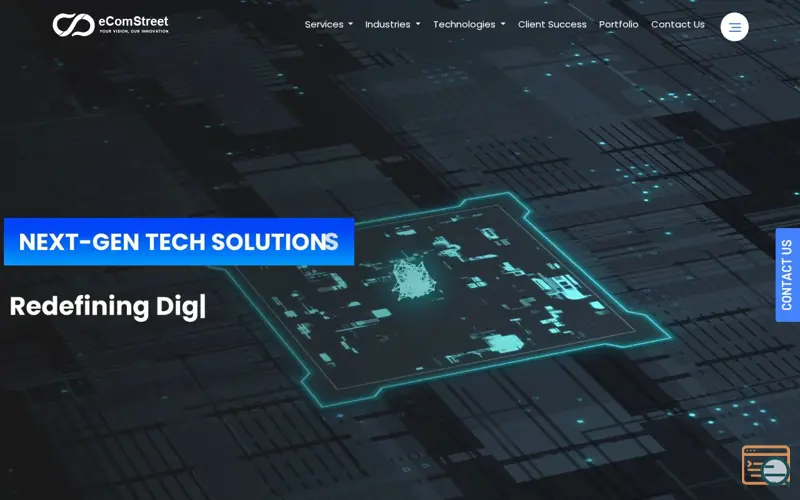 Screenshot of eComStreet