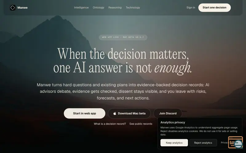 Screenshot of Manwe