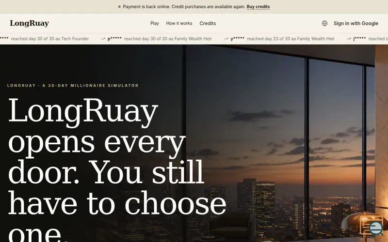 Screenshot of LongRuay