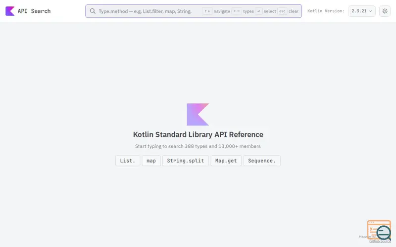 Screenshot of Kotlin-api