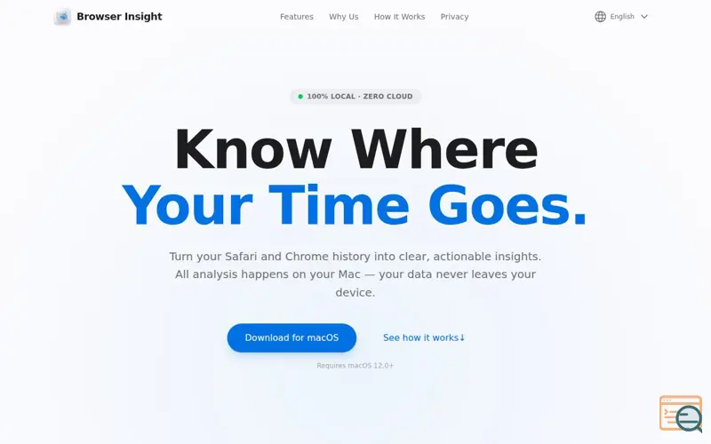 Screenshot of Browser Insight