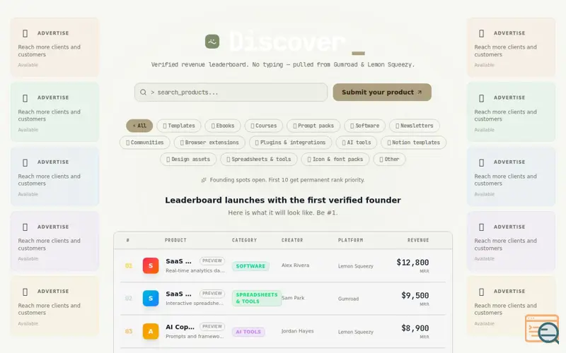 Screenshot of Float Business
