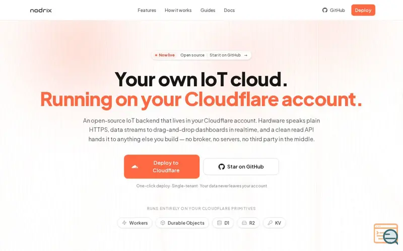 Screenshot of Nodrix