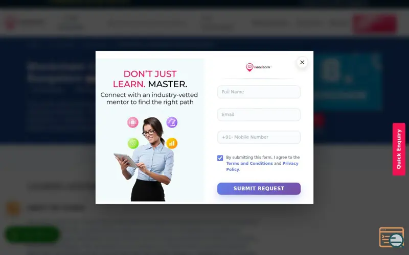 Screenshot of NearLearn