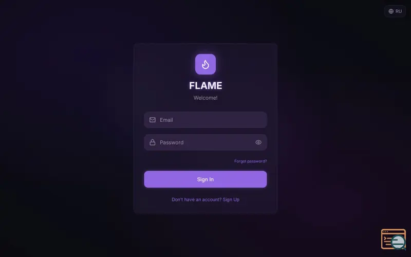 Screenshot of Flame: AI-Social-Messenger