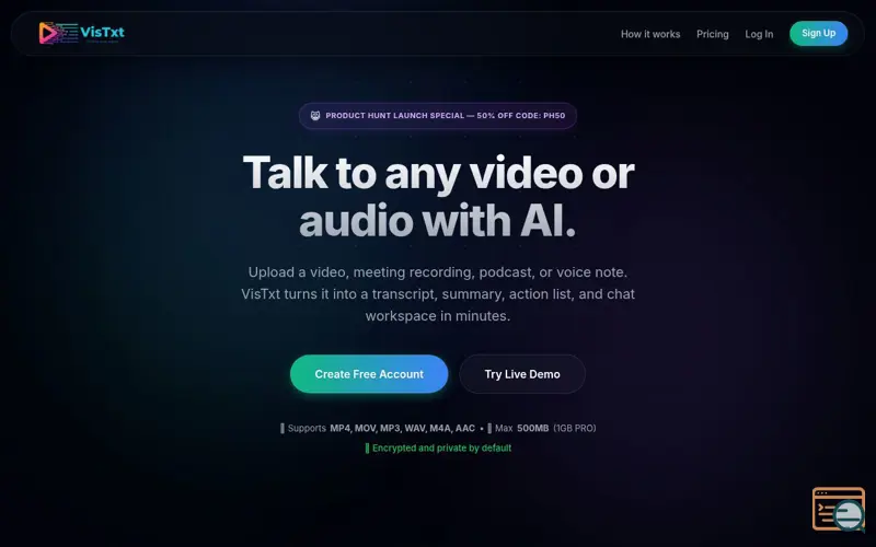 Screenshot of VisTxt