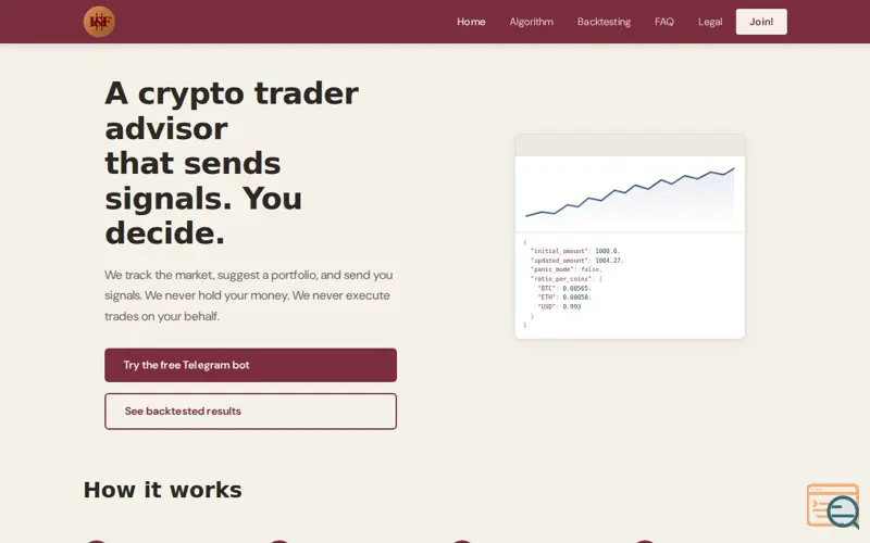 Screenshot of Invest & Forget