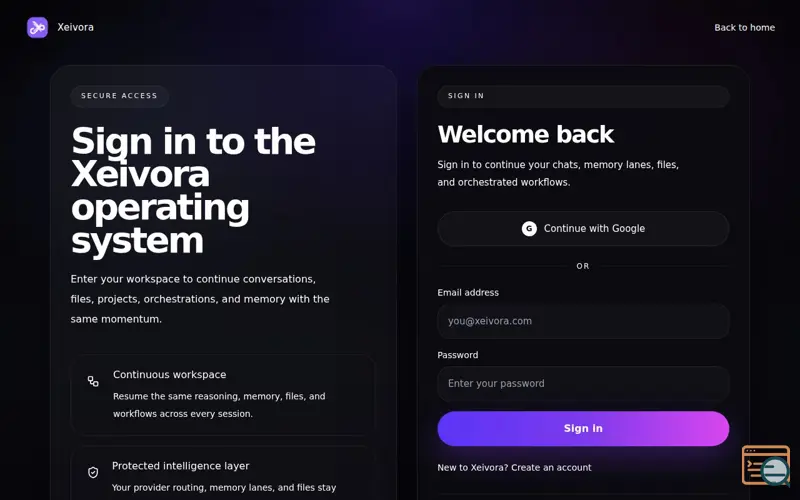 Screenshot of Xeivora