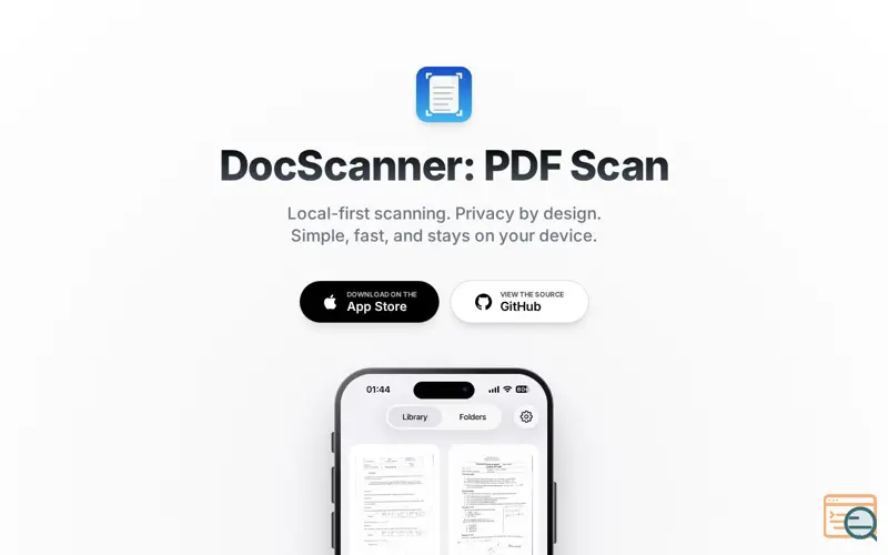 Screenshot of DocScanner: PDF Scan