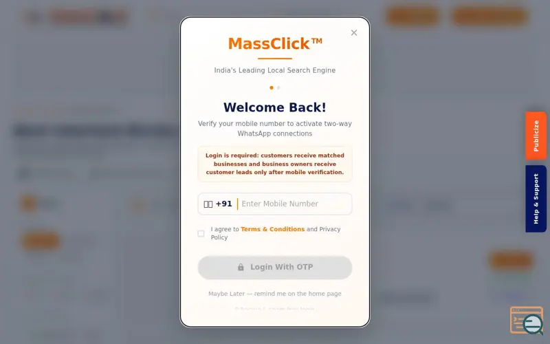 Screenshot of Affordable Interlock Bricks Near Me