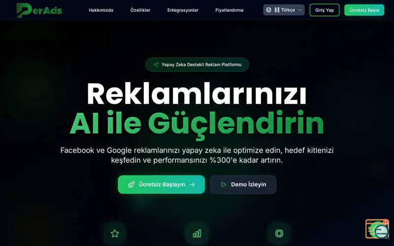 Screenshot of Perads – AI Ad Orchestrator 