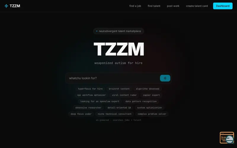 Screenshot of TZZM