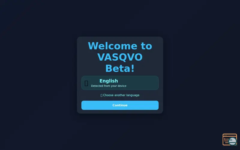 Screenshot of VASQVO