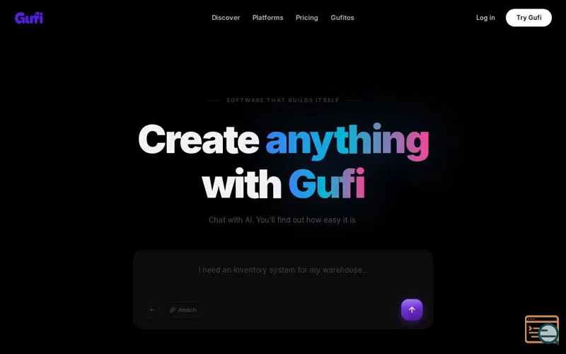 Screenshot of Gufi