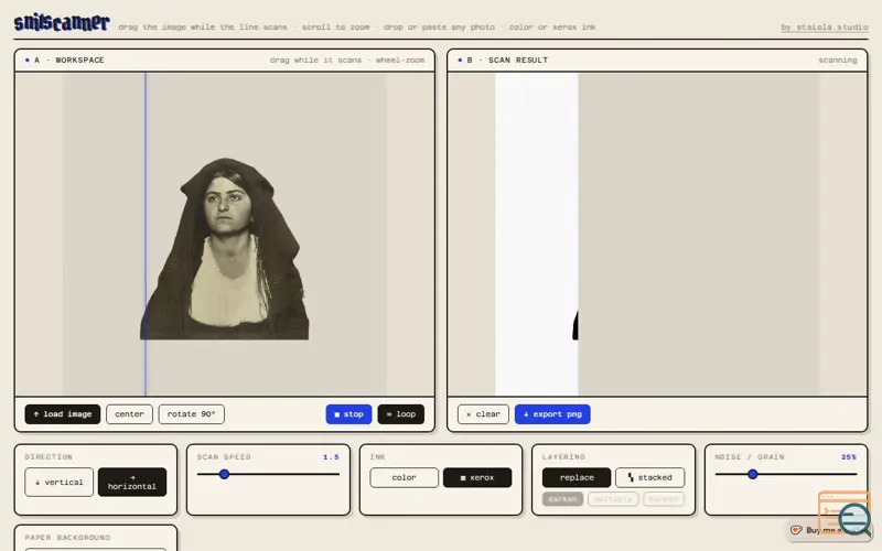 Screenshot of Snit Scanner