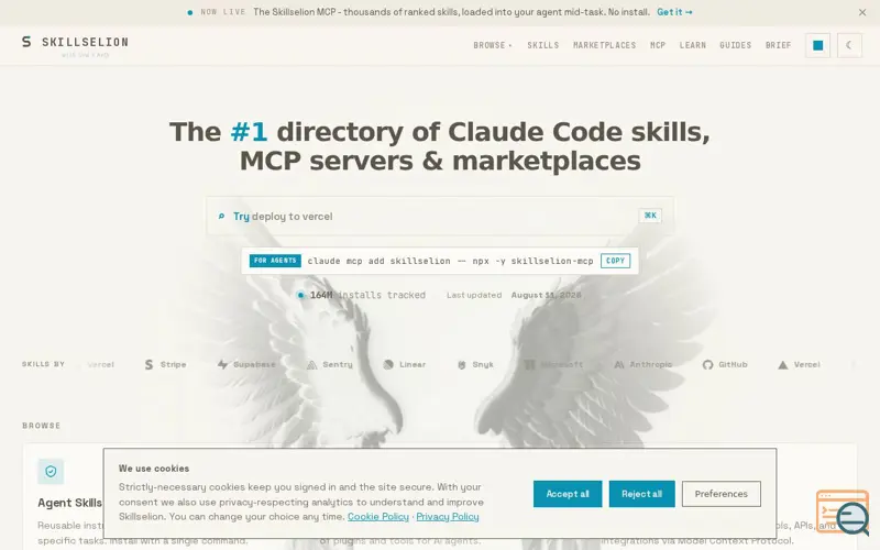 Screenshot of Skillselion