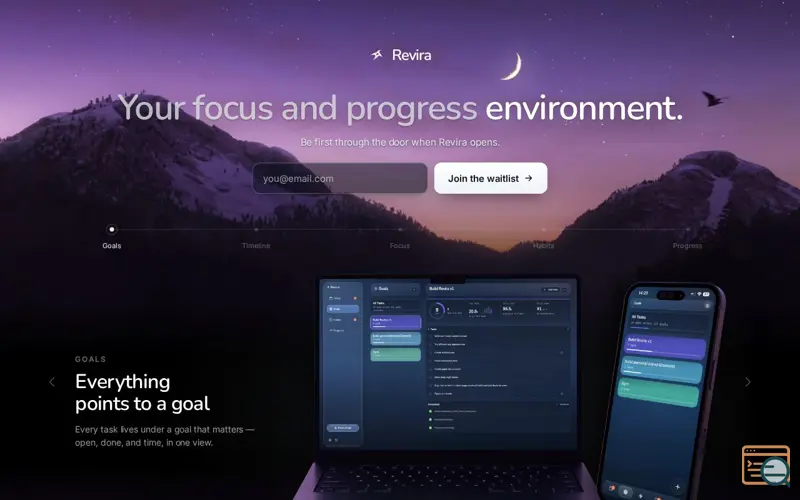 Screenshot of Revira: Daily Planner & Focus