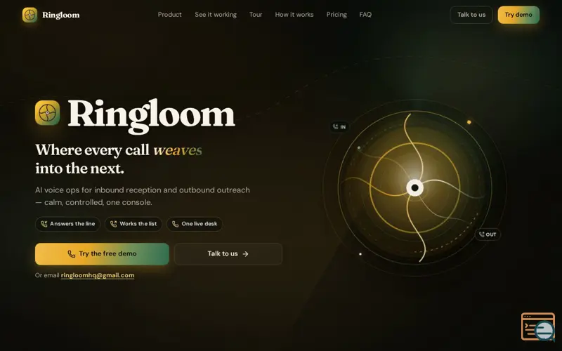 Screenshot of Ringloom