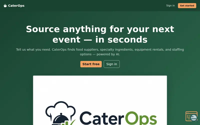 Screenshot of Caterops