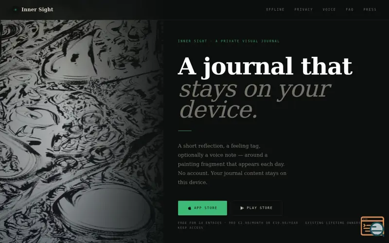 Screenshot of Inner Sight
