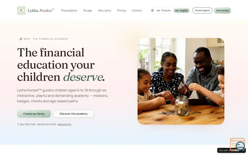 Screenshot of Lykha Pocket™ — L'Académie Financière