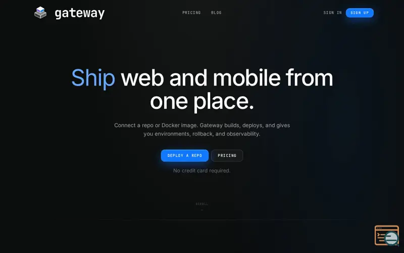 Screenshot of Gateway | DevOps Learning & System Design Platform
