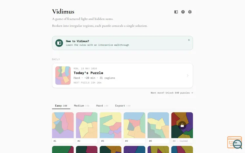Screenshot of Vidimus, a launch using Mailbox.org