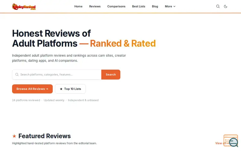 Screenshot of SpicyRanked, a launch using Google Workspace