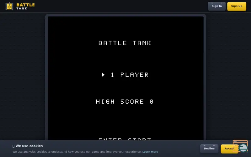 Screenshot of Battle-tank