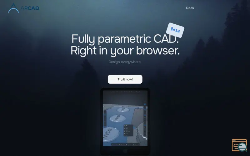 Screenshot of Arcad