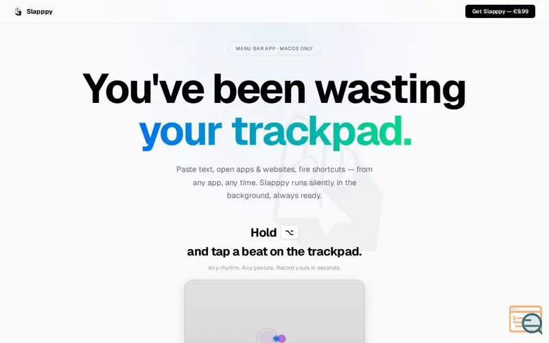 Screenshot of Slapppy