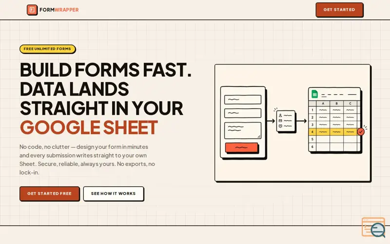 Screenshot of Formwrapper