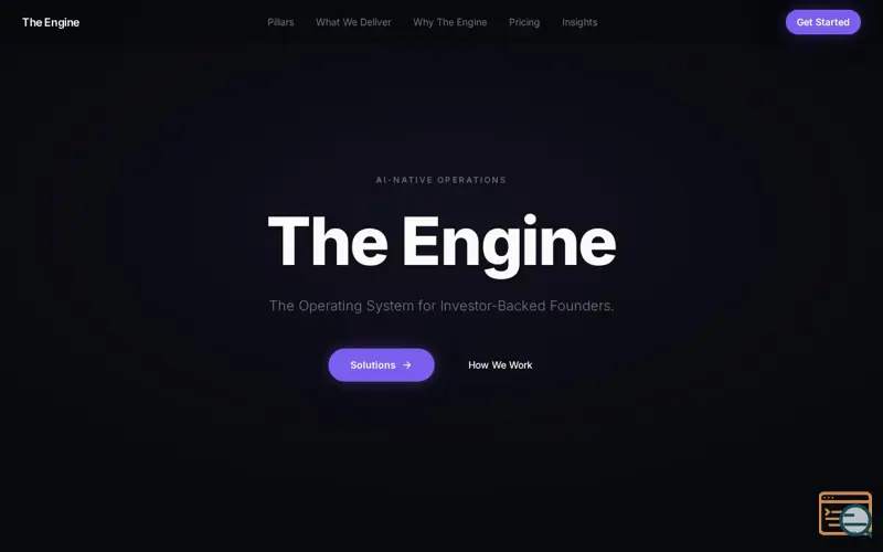 Screenshot of The Engine
