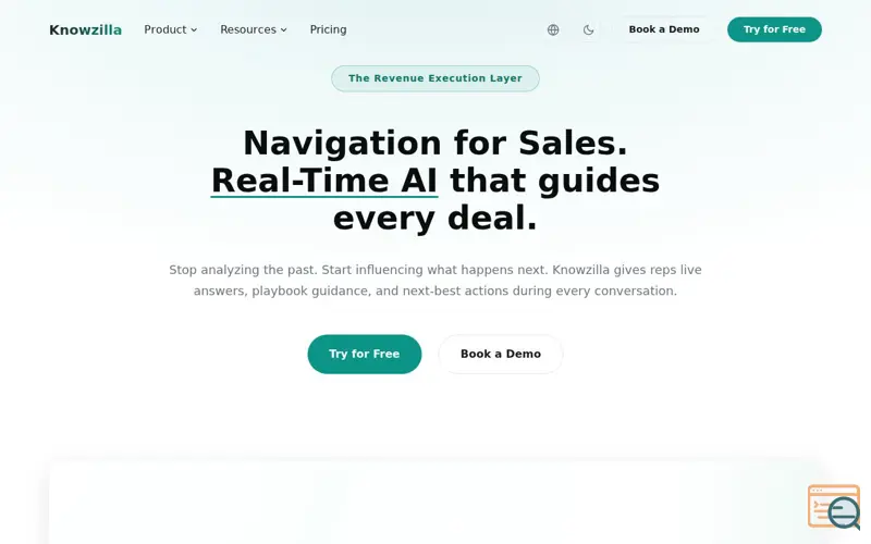 Screenshot of Knowzilla