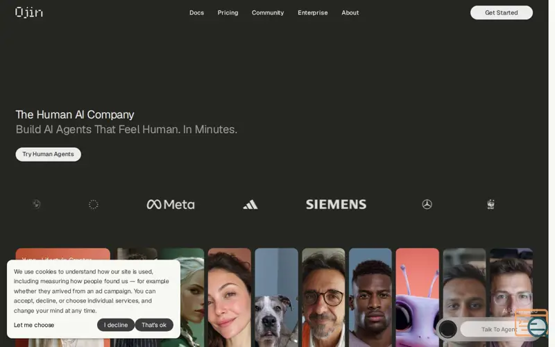 Screenshot of Ojin