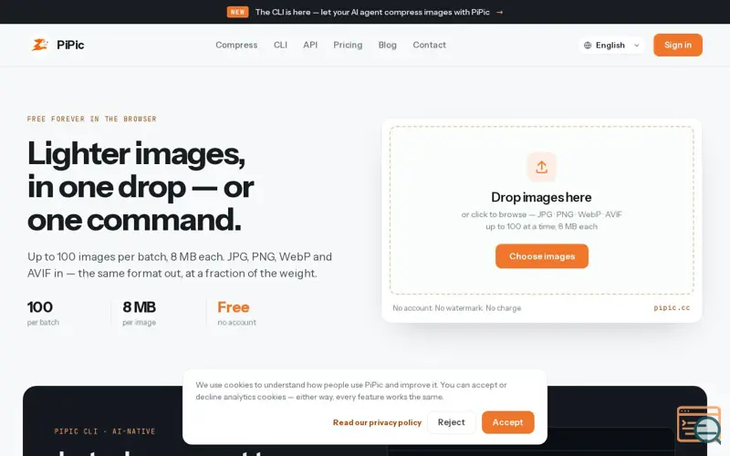 Screenshot of PiPic