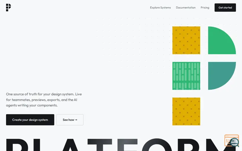 Screenshot of Platform — One source of truth for your design tokens