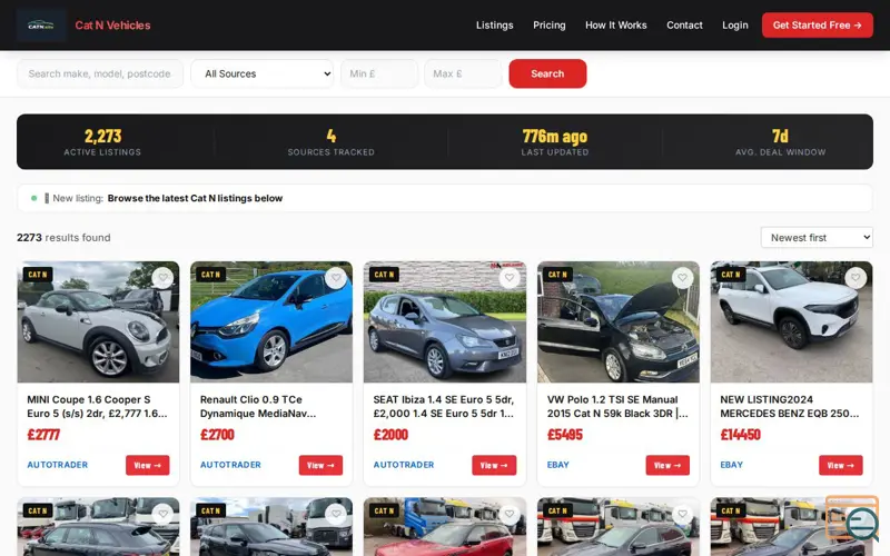 Screenshot of catn.site