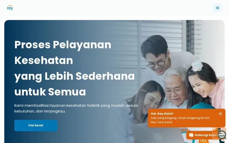 Screenshot of Rey Assurance, a launch using Nudgify