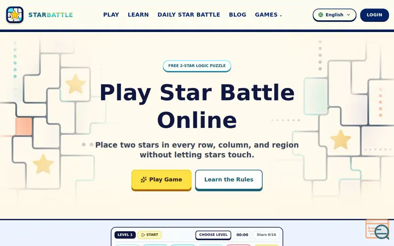 Screenshot of Star Battle