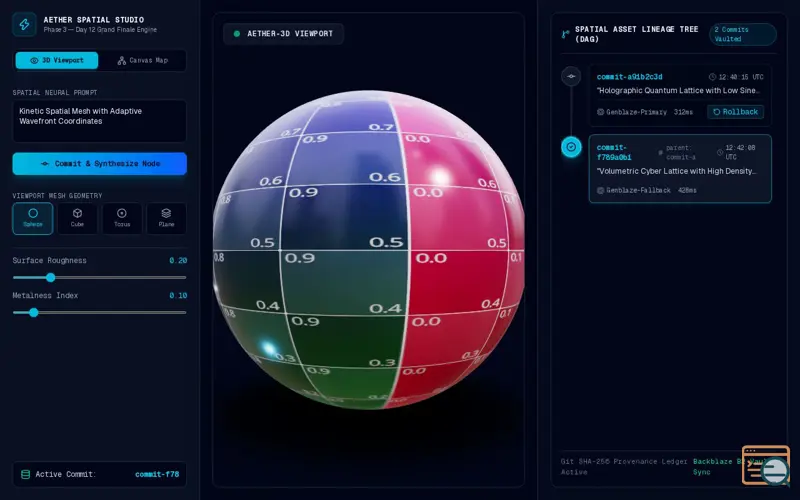 Screenshot of Aether Studio