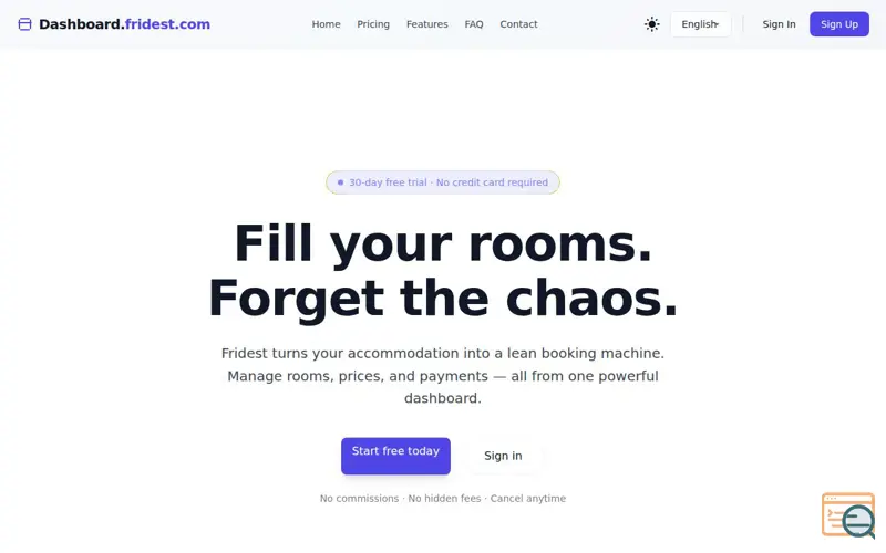 Screenshot of Fridest