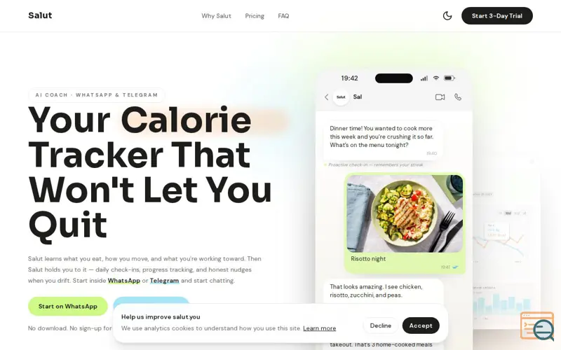 Screenshot of Salut