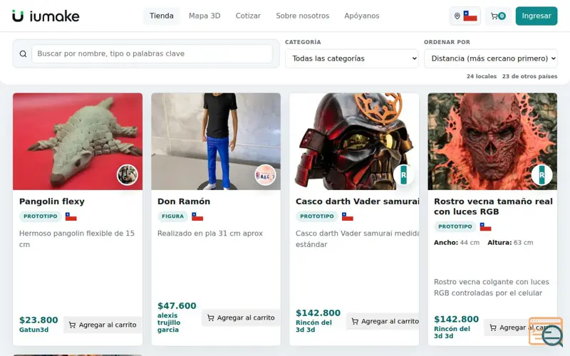 Screenshot of IUmake