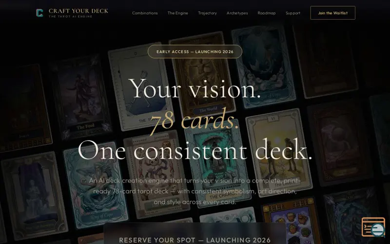 Screenshot of CraftYourDeck