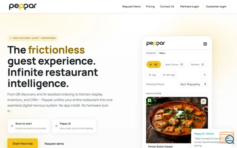 Screenshot of Peppar