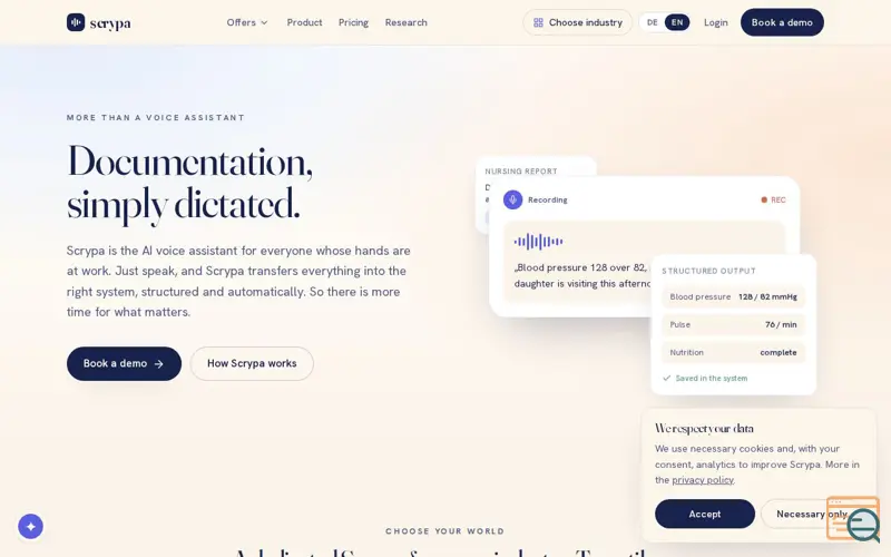 Screenshot of Scrypa