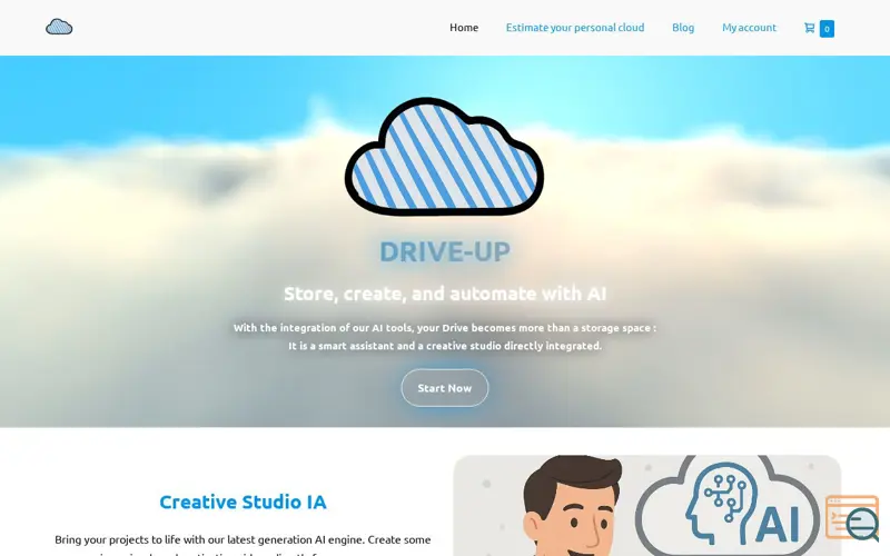 Screenshot of Drive-Up