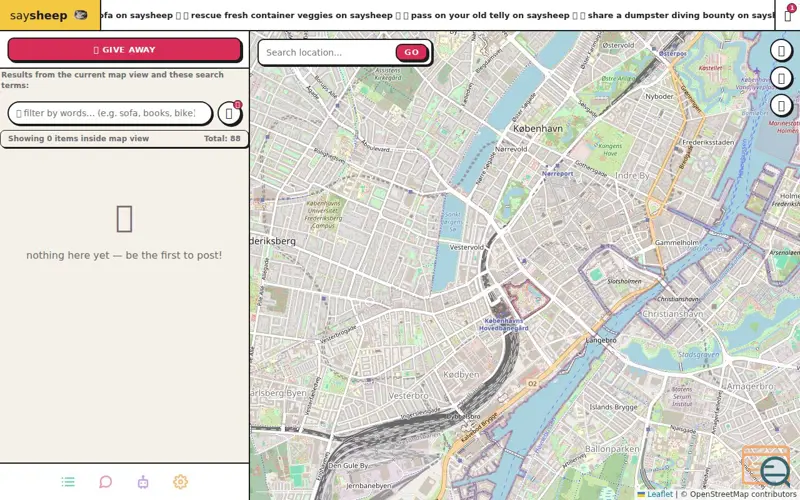 Screenshot of Saysheep