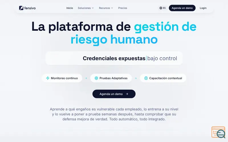 Screenshot of Fensivo
